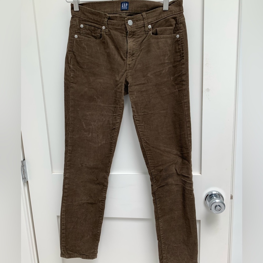 Brown skinny cords - Gap
